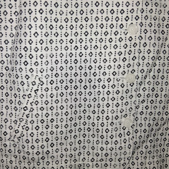 Croft & Barrow Black and White Patterned Jacket - Picture 4 of 4